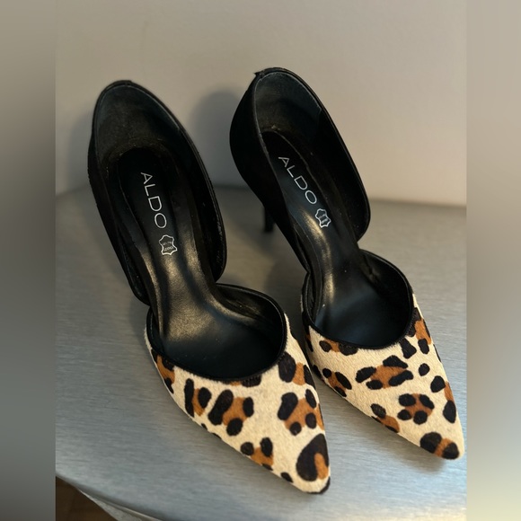 Unique Leopard Print Heels from Aldo - Like New Condition - Picture 4 of 6